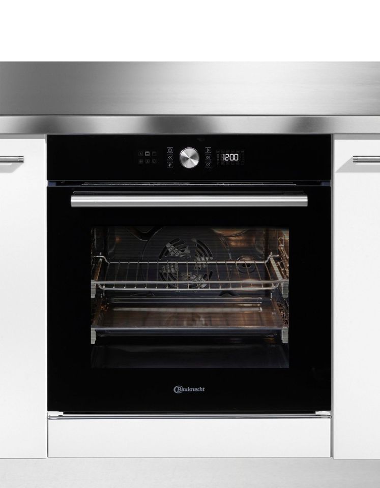 BAUKNECHT Backofen-Set BAKO4 HI6 BLACK, Hydrolyse in Steinbach