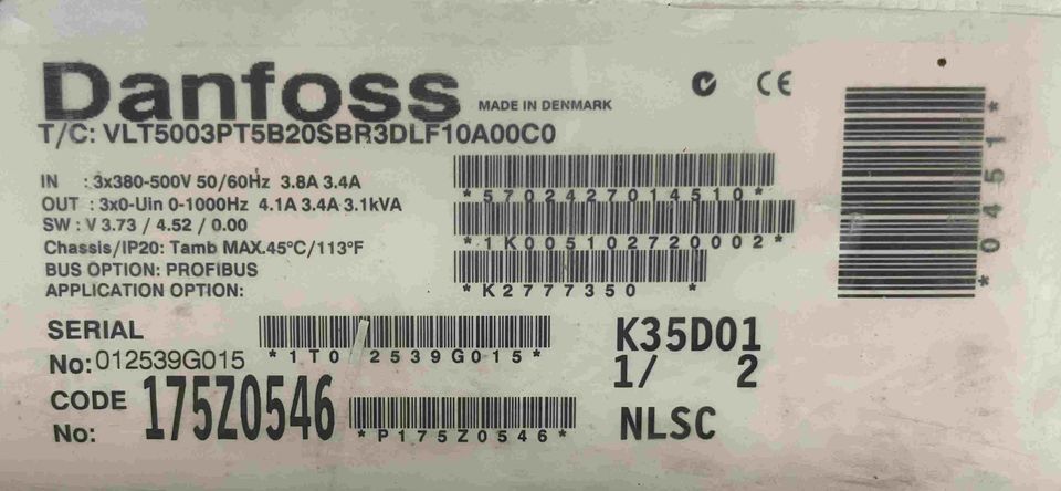 NEU | Frequenzumrichter Danfoss VLT 5003 | 1,5kW | ✔ in Passau