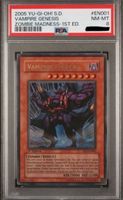 YuGiOh PSA 8 Vampir Genesis 1.Edition 2005 Pop 17 Saarland - Schmelz Vorschau