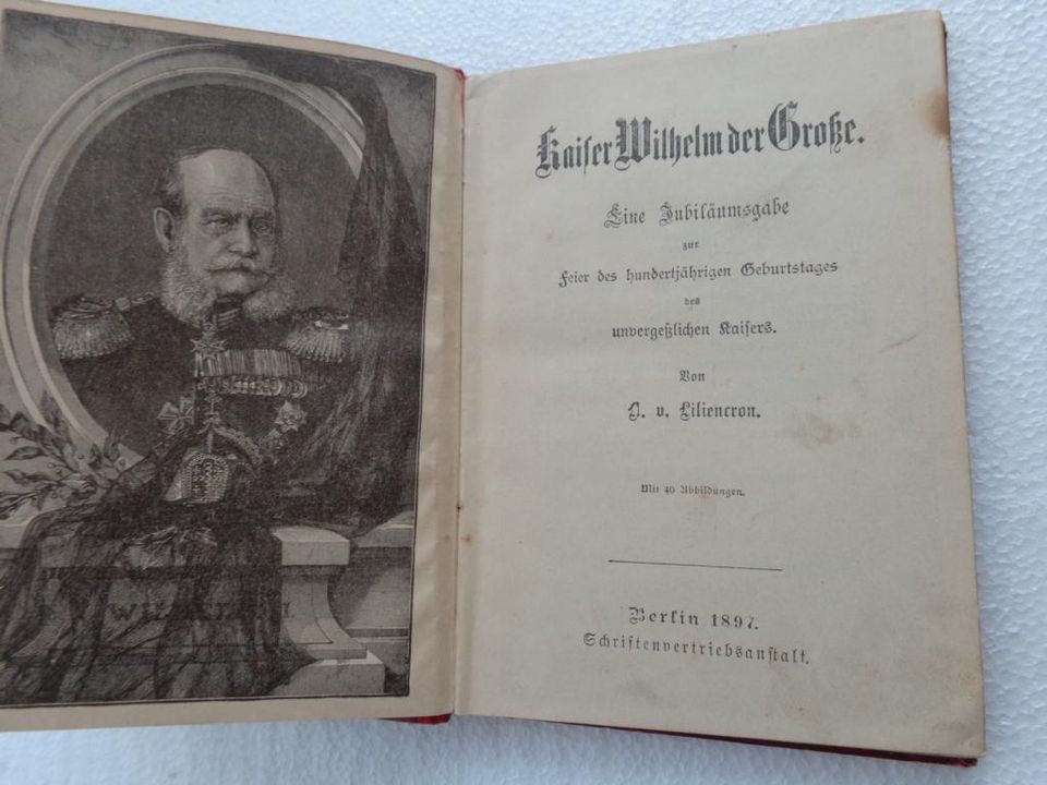 Jubiläumsausgabe 1897, Kaiser Wilhelm der Große 100. Geburtstag in Berlin