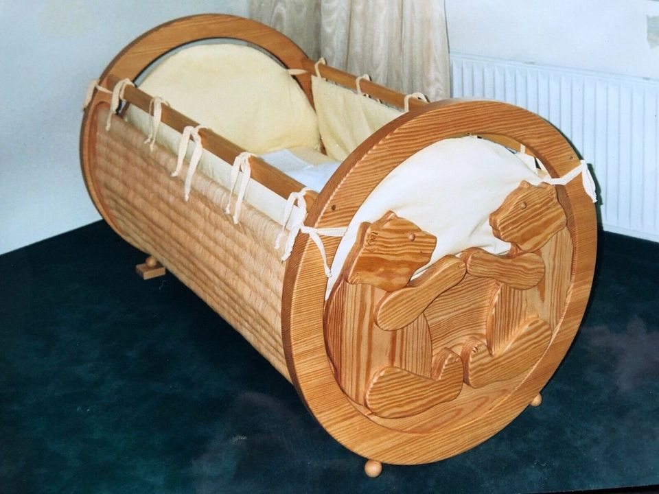 Baby Wiege Bett Holz Dada Nachbau Korb Geflecht in Nordrhein-Westfalen -  Gütersloh | Babywiege gebraucht kaufen | eBay Kleinanzeigen ist jetzt  Kleinanzeigen