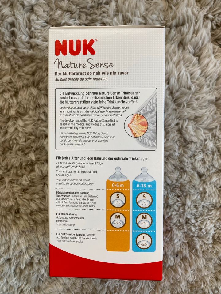 nuk nature sence s 5 Fläschchen in Röbel