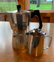 OROLEY Espresso-Kocher, Moka mit Edelstahl-Kaffeekännchen - neu Rheinland-Pfalz - Steiningen Vorschau