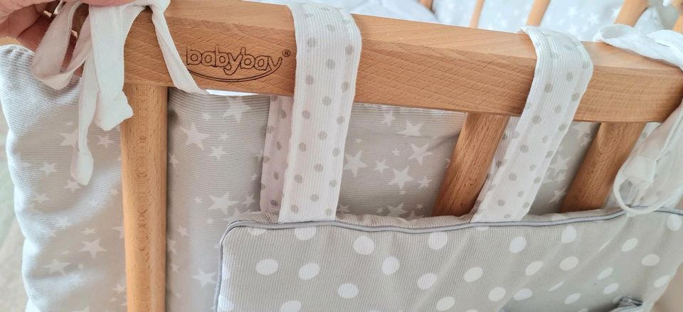 ⭐️ Beistellbett ⭐️ Babybay mit viel Zubehör in Billerbeck