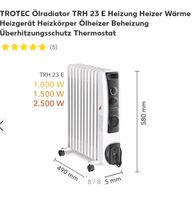 Ölradiator Trotec TRH 23 E   -  2 Stück verfügbar Hamburg - Hamburg-Nord Vorschau