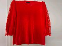 Damen Pullover orange Spitze S 36 von Gina Hessen - Grävenwiesbach Vorschau
