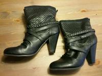 Stiefelette Ankle Boots Gr. 37 schwarz Bayern - Kempten Vorschau