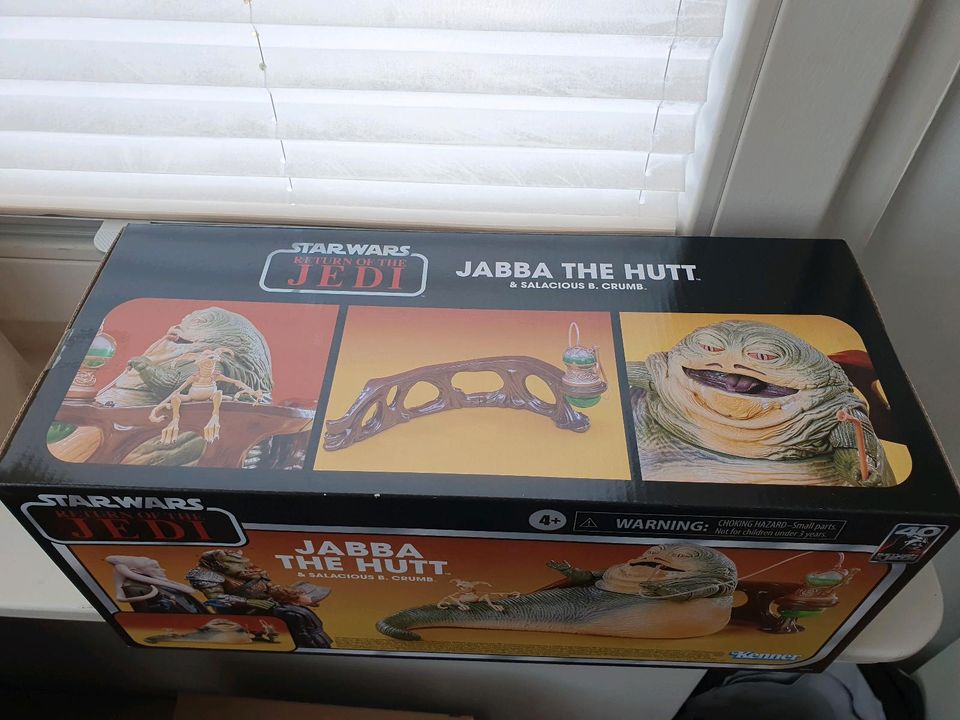 Hasbro Star Wars - Jabba The Hutt 40th ROTJ Exclusive Kenner Neu in Bad Oeynhausen