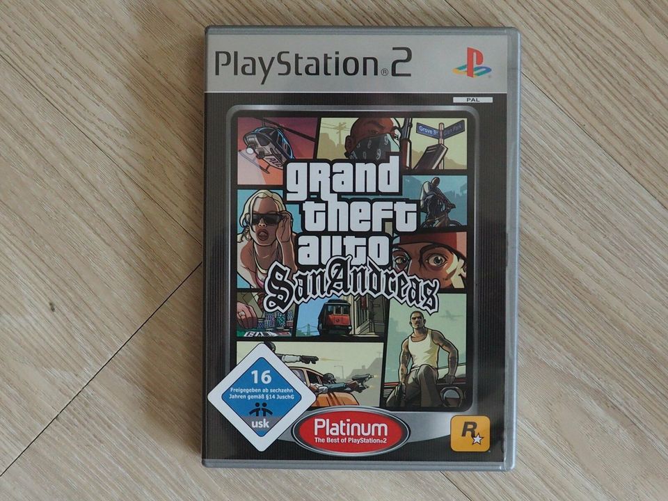 PlayStation 2 Spiel "grand theft auto San Andreas" in Großenhain