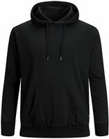 JACK & JONES Male Plus Size Hoodie Schlichtes, Schwarz, 3XL Hessen - Körle Vorschau