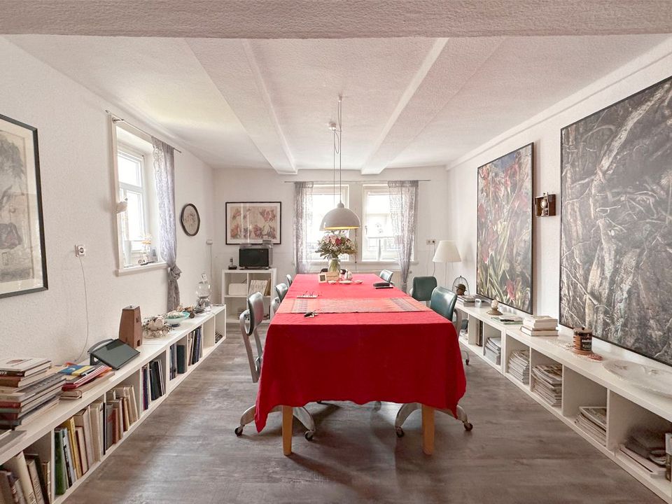 Liebevoll saniertes Künstlerhaus mit Werkstatt, Scheune in Rof-Li in Rotenburg