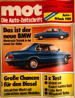 MOT die Auto Zeitschrift 9/1981 BMW 5 Lada Nova Mitsubishi Lancer Essen - Essen-Frintrop Vorschau