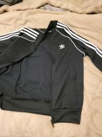 Adidas  schwarze Trainingsjacke mit drei Streifen Hessen - Wiesbaden Vorschau