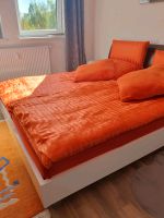 Bett mit Bettkasten, Lattenrost und Nachttische Rostock - Südstadt Vorschau