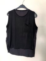 Zara, modisches Shirt, schwarz, glänzend, spitze, neuwertig, Nordrhein-Westfalen - Plettenberg Vorschau