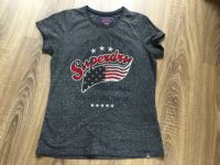 SuperDry T-Shirt Größe 38 grau Niedersachsen - Wardenburg Vorschau