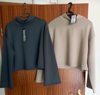 2 Damen Kurzpullover, Beige und Anthrazit, Gr. L Nordrhein-Westfalen - Lippetal Vorschau