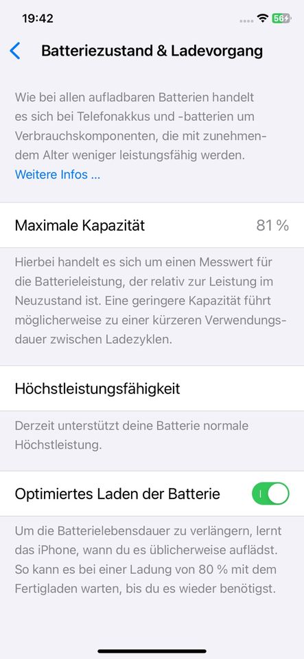 iPhone XR  64 GB schwarz in Werdohl