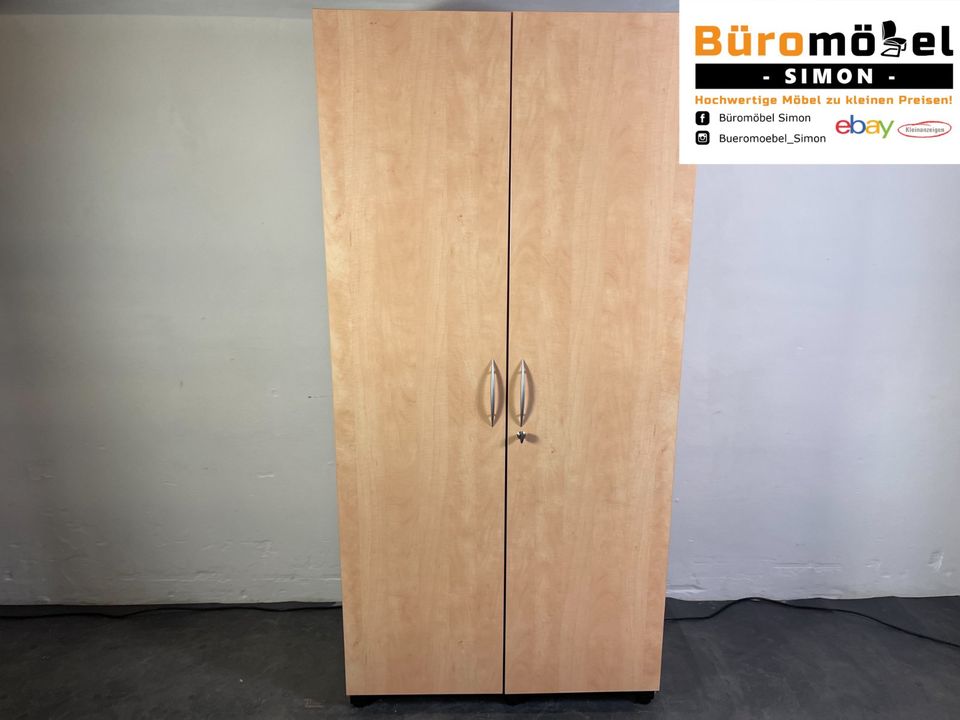 ❗️5x Ceka Buche Büroschrank Aktenschrank Rolladenschrank Roll- Standcontainer Kommode Unterschrank Abschließbar Modern Komplettset Hochwertig Design Büro Sideboard Flügeltürenschrank Lieferung Möglich in Linden