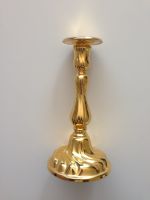 eleganter dekorativer Kerzenleuchter goldfarben Metall 18cm Chemnitz - Kaßberg Vorschau