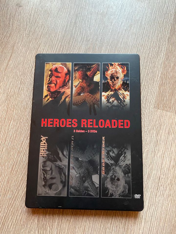 Steelbook Heroes Reloaded Spiderman, Ghost Rider und Hellboy in Mönchengladbach