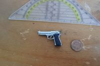 *TOY* 1/6 VTS VM-027 The Revenger P9 Pistol Silver Mitte - Tiergarten Vorschau