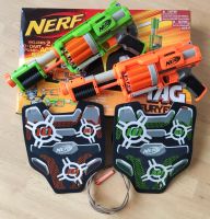 NERF DARF TAG FURYFIRE - 2 Pistolen, Westen, Brillen - wie neu Hessen - Groß-Rohrheim Vorschau