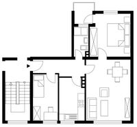 Tolle 3 Zimmer Wohnung mit neuen Bodenbelägen und Balkon Hessen - Fulda Vorschau