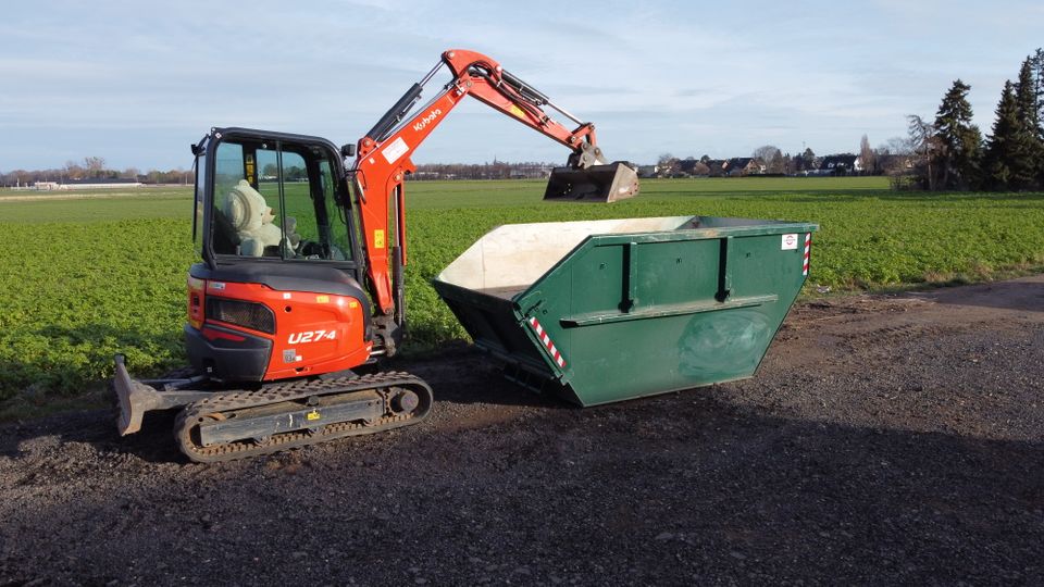 Minibagger, 2,5t, Bagger, Vermietung, Mieten, Kubota, Sany, Rent in Euskirchen