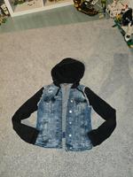 Megacoole H&M divided Jeansjacke mit Sweat Gr.36 S Nordrhein-Westfalen - Xanten Vorschau