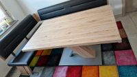 Sitzgruppe Eckbank Tisch Stühle Holz Leder Nordrhein-Westfalen - Kleve Vorschau