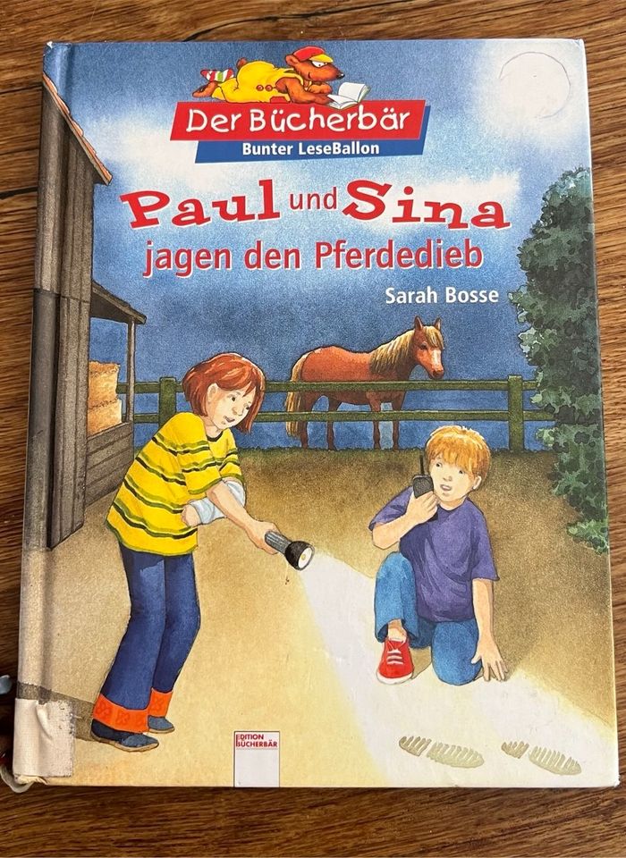 Buch „Paul und Sina jagen den Pferdedieb“ in Aurich