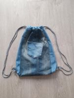 Turnbeutel Rucksack Upcycling Jeans hamdmade / Tasche Tanzschuhe Baden-Württemberg - Grafenberg Vorschau