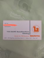 DDR VEB baukema Visitenkarte Sachsen - Heidenau Vorschau