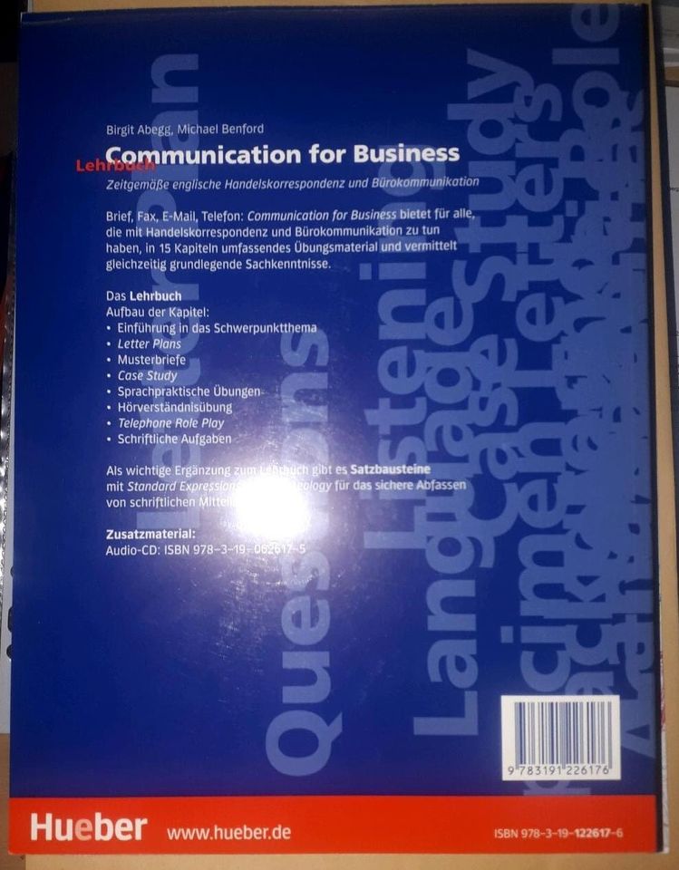 Lehrbuch Communication for Business in Fraunberg