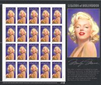 LEGENDs of HOLLYWOOD, Marylin Monroe, US Stamps Baden-Württemberg - Hockenheim Vorschau