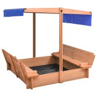 Sandkasten mit Dach Tannenholz 112x112x112 cm Spielplatz Bayern - Bad Kissingen Vorschau