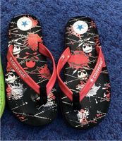 Converse Flipflops 29 schwarz rot Niedersachsen - Braunschweig Vorschau