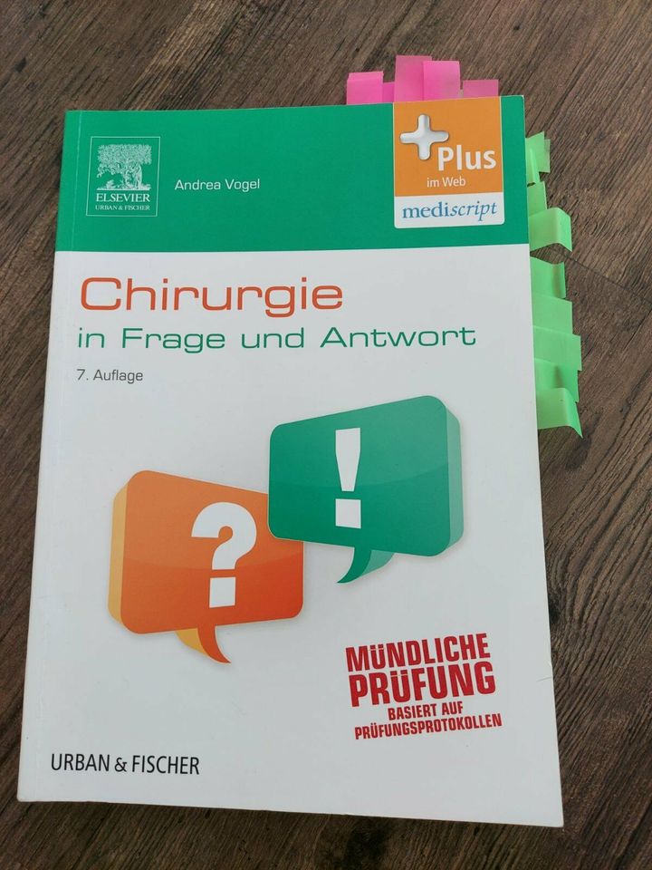 Chirurgie in Frage und Antwort. Elsevier 7. Auflage in Taunusstein