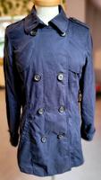 Dünner Trenchcoat Übergangsmantel dunkelblau Sachsen - Rothenburg Vorschau