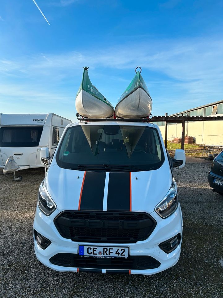 Bus/ Transporter Ford Tourneo Custom Sport 8 Sitze mieten/ leihen in Ahnsbeck