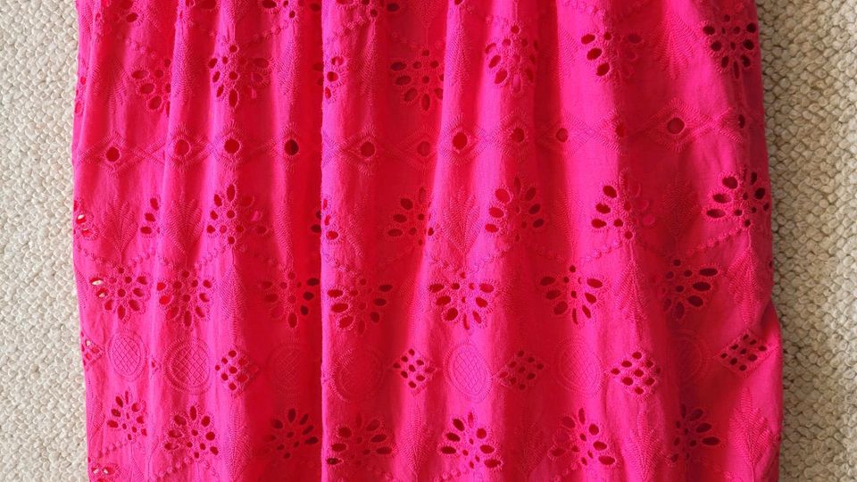 NEXT Sommerkleid Gr 40 42 (14) Maxikleid pink *wie neu in Wennigsen
