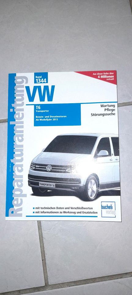 VW T6 Reparaturbuch Selbsthilfe in Zapfendorf