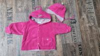 Cotton People Organic Jacke und Mütze pink geringelt Größe 62 Hessen - Bickenbach Vorschau