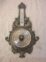 Zink Thermometer/ Barometer Niedersachsen - Garbsen Vorschau