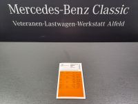 Mercedes-Benz Typen-Bezeichnung Typ 129,163,168,170 spanisch Niedersachsen - Alfeld (Leine) Vorschau