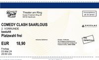 2x Comedyclash Tickets Saarlouis Theater am Ring Saarland - Riegelsberg Vorschau