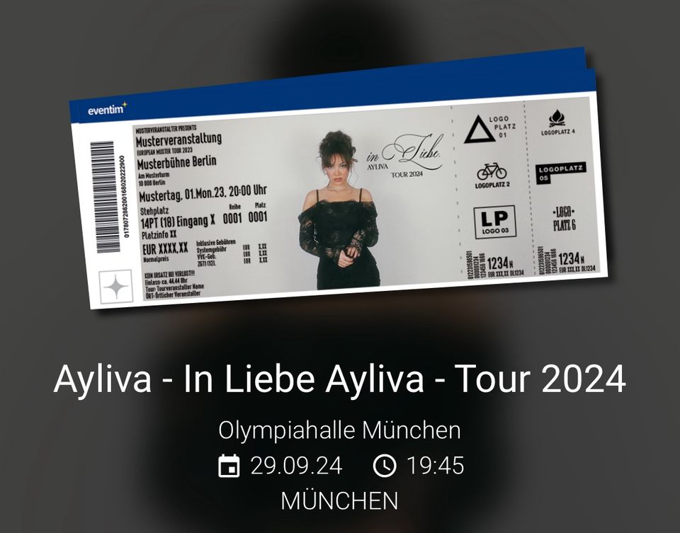 2 Ayliva Tickets (Stehplatz) in Arnstorf