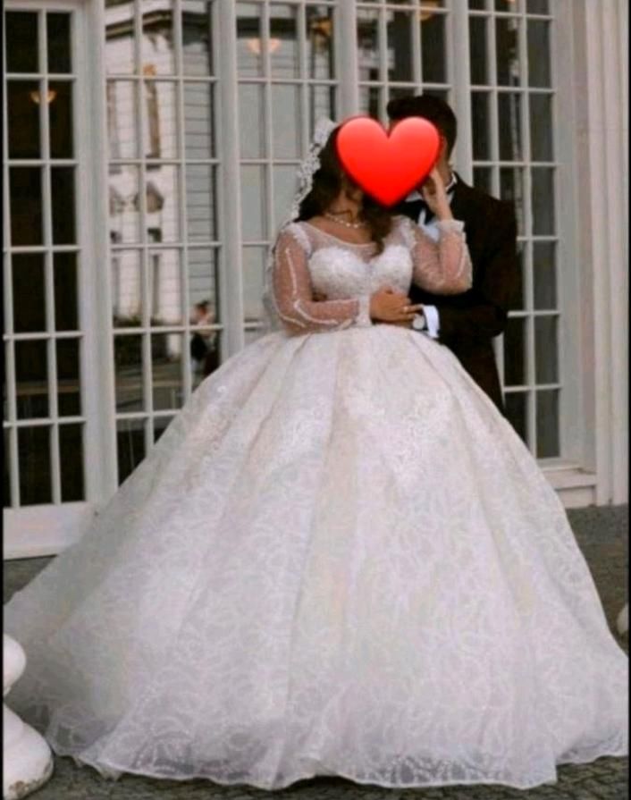 Brautkleid Prinzessin Hochzeitskleid Standesamtkleid Verlobung in Löhne