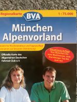 München Alpenvorland Radtour Karte Bayern - Niedernberg Vorschau